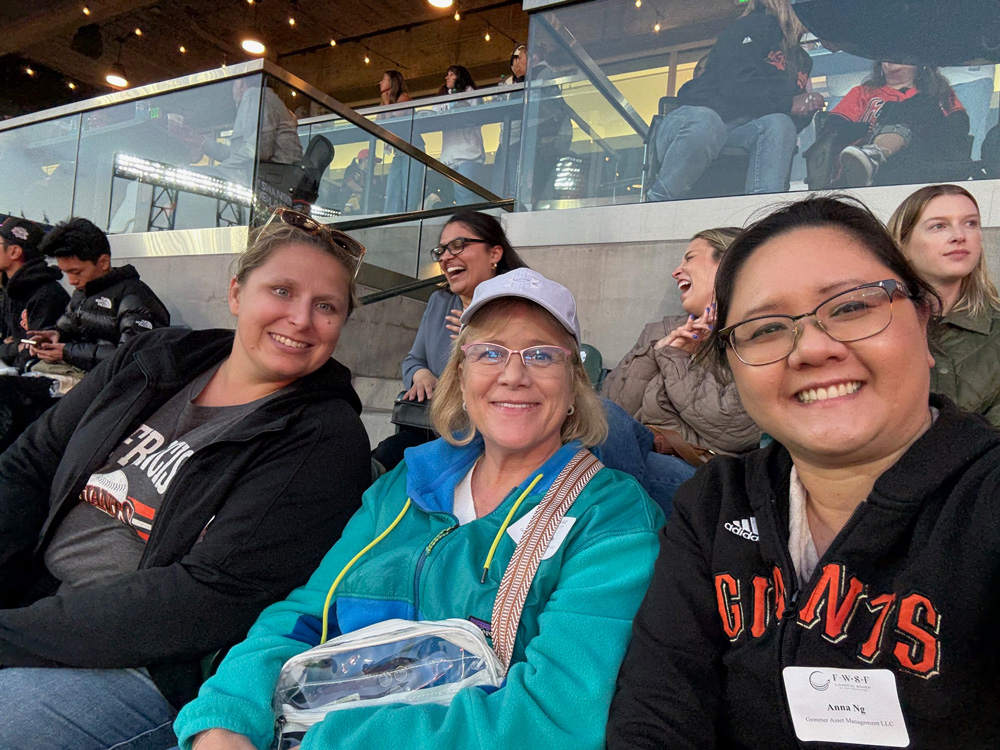 Women at Giants game