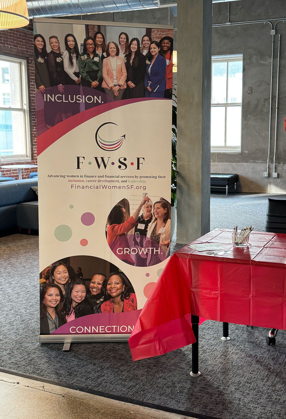 Women at holiday party