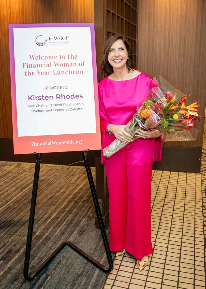 Financial Woman of the Year attendees
