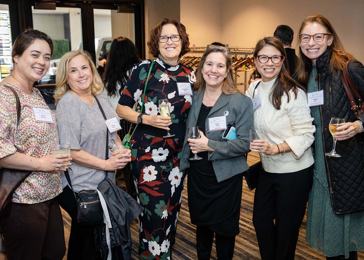 Financial Woman of the Year attendees