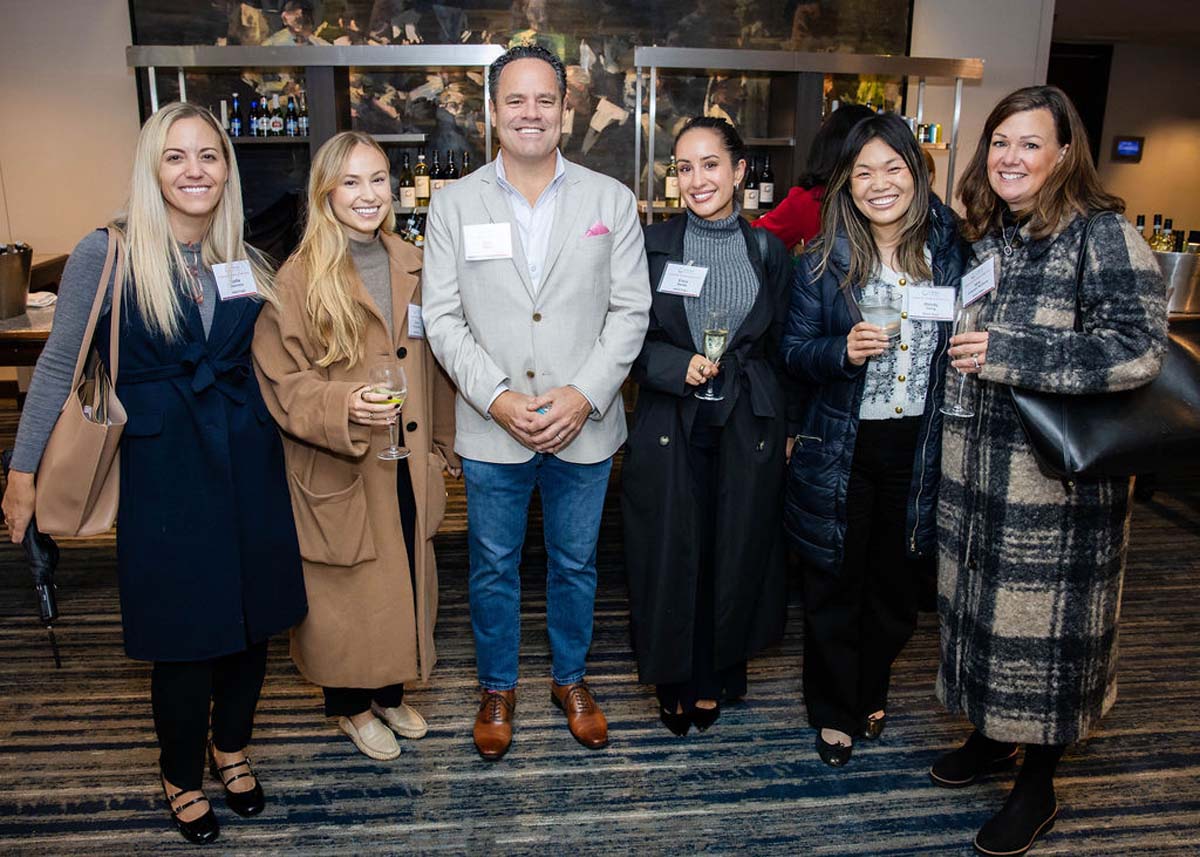 Financial Woman of the Year attendees