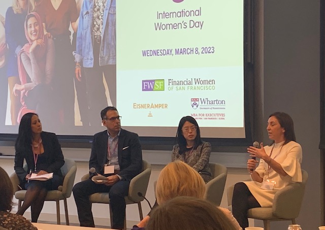 Panel at IWD event